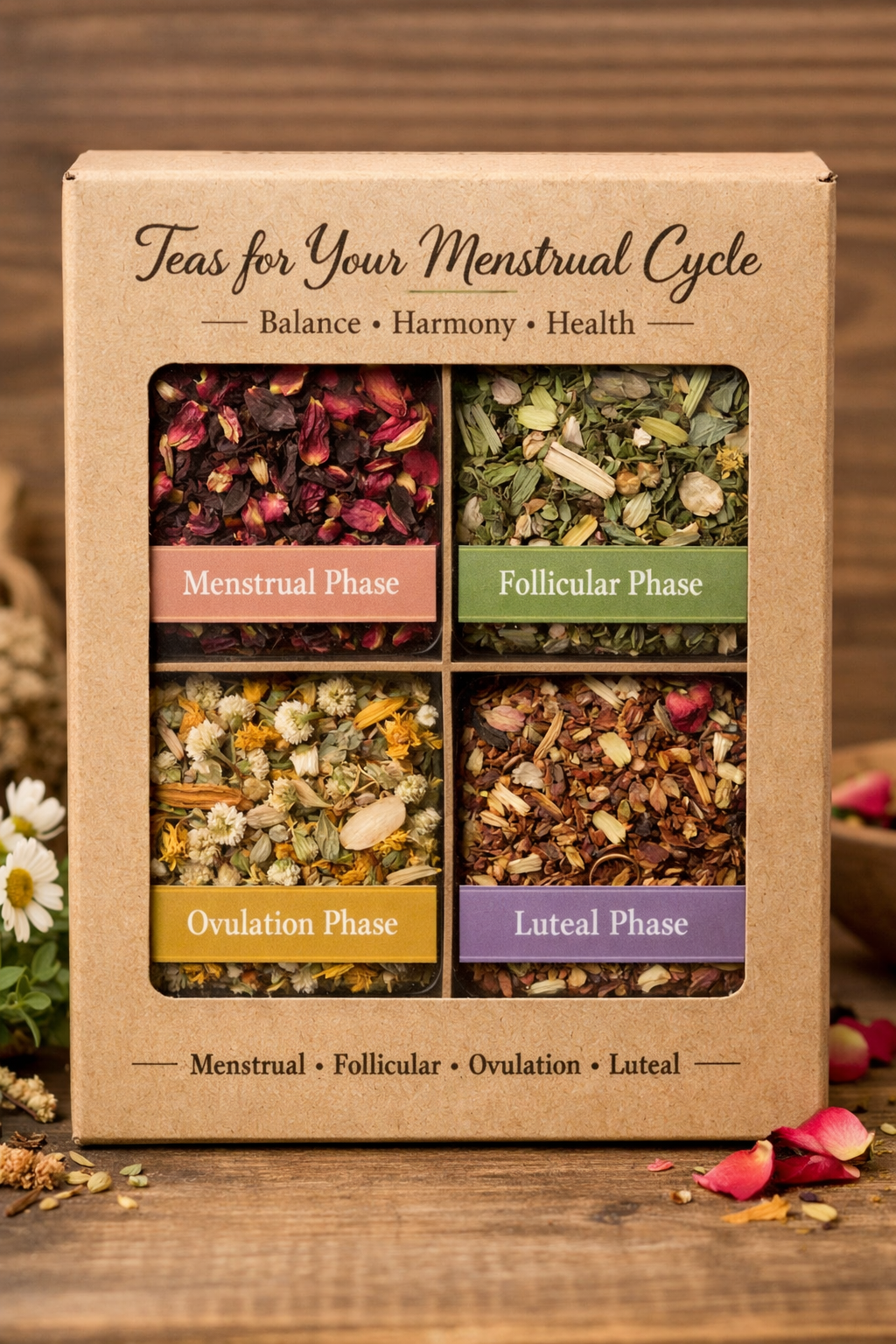 Women’s Monthly Cycle Tea Ritual Box